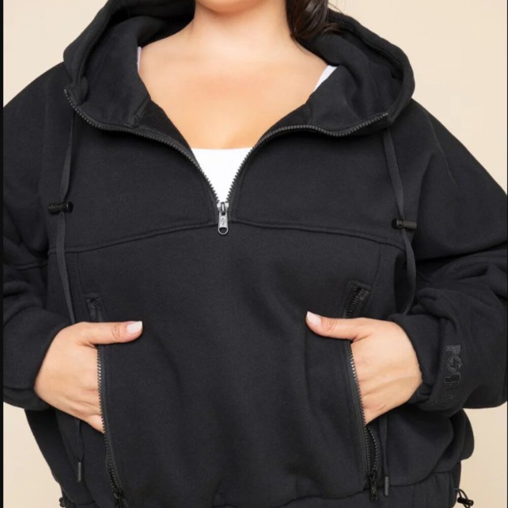 Popflex Active Quarter Zip Cloud Hoodie